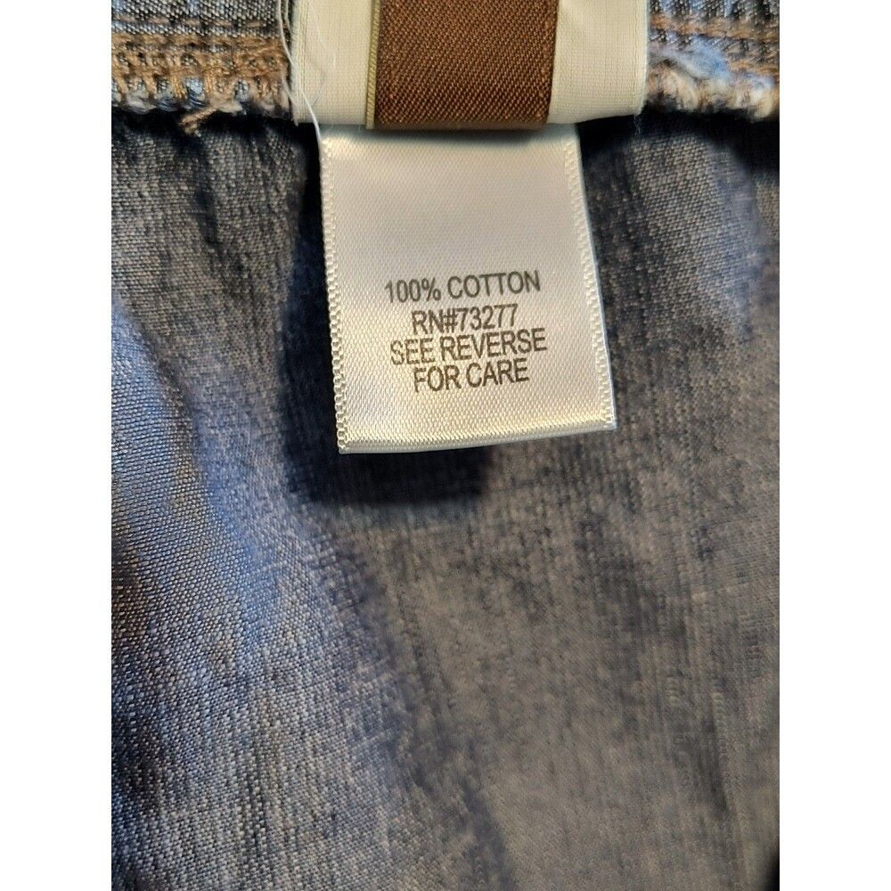 Sonoma Life + Style Denim Skirt Womens Size Small Blue Smocked Elastic Waistband - Picture 6 of 7